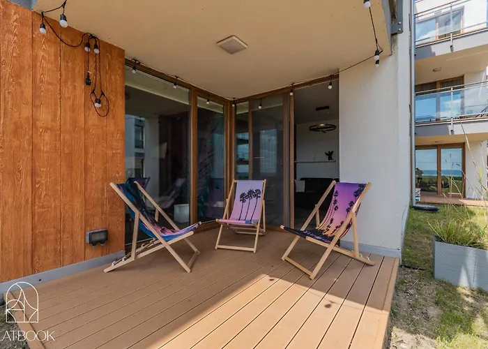 Flatbook Miami - Basen, Taras I Stylowe Wnetrza W Krynicy Morskiej * Krynica Morska