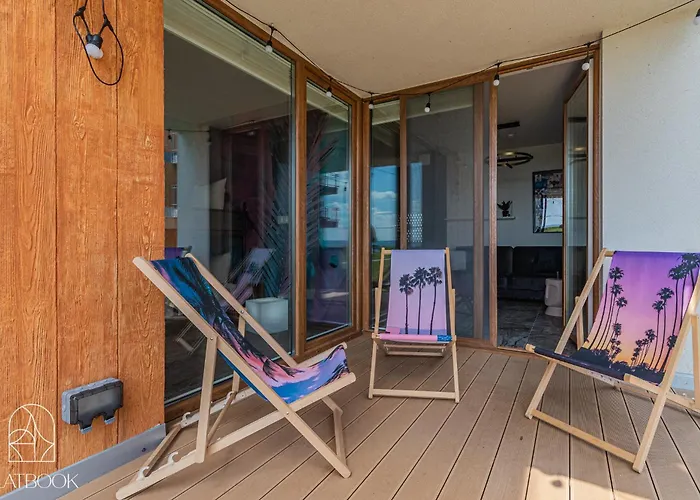 Flatbook Miami - Basen, Taras I Stylowe Wnetrza W Krynicy Morskiej Διαμέρισμα Krynica Morska